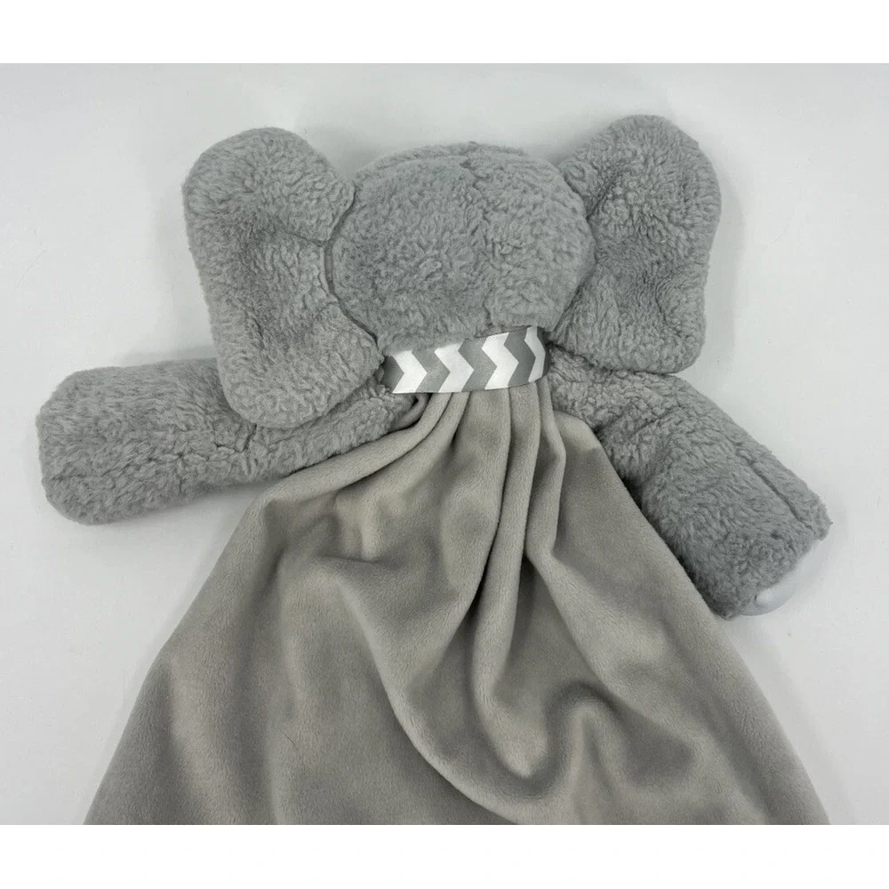 Bearington Baby Collection Lil Spout Elephant Baby Lovey Security Blanket Plush